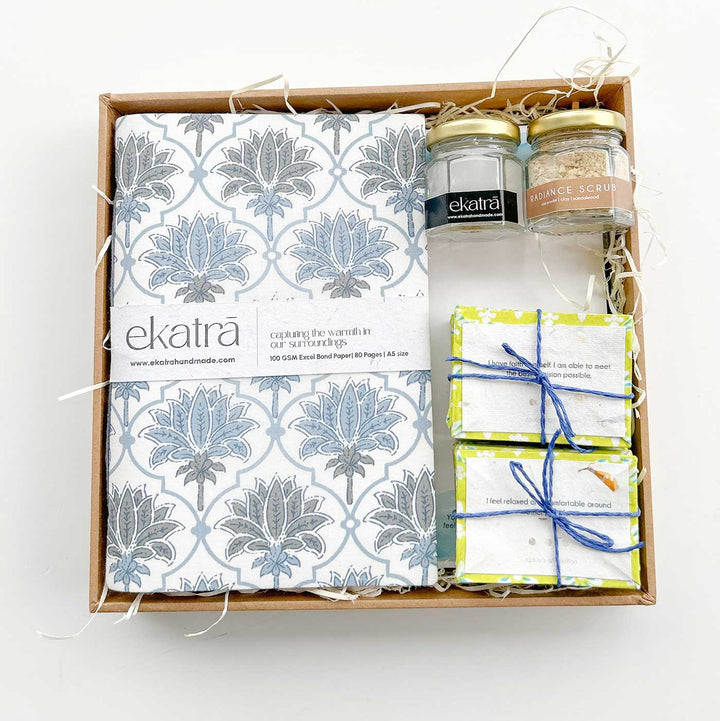 Eco-friendly Handmade Journal & Self-Care Hamper