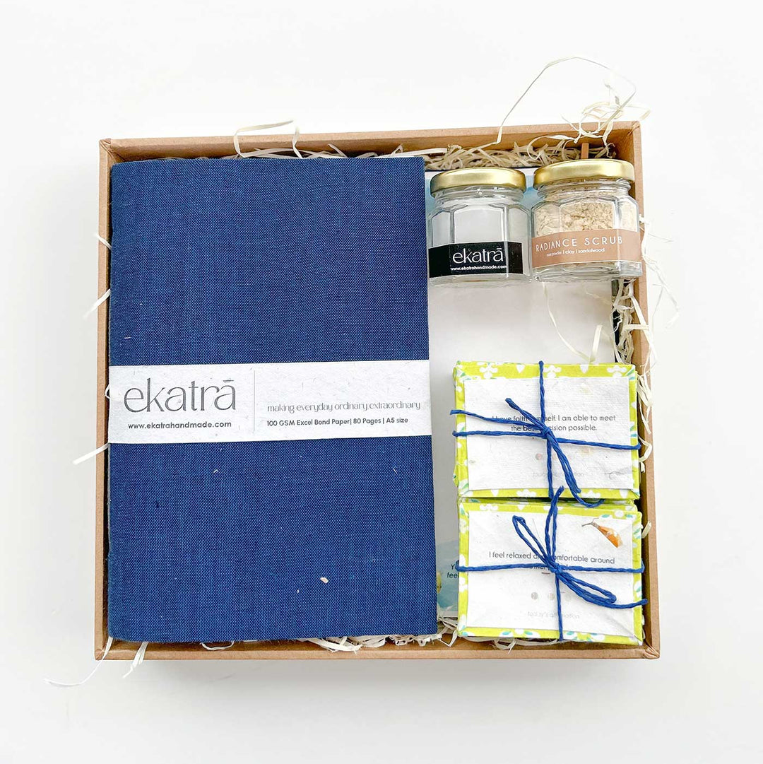 Eco-friendly Handmade Journal & Self-Care Hamper