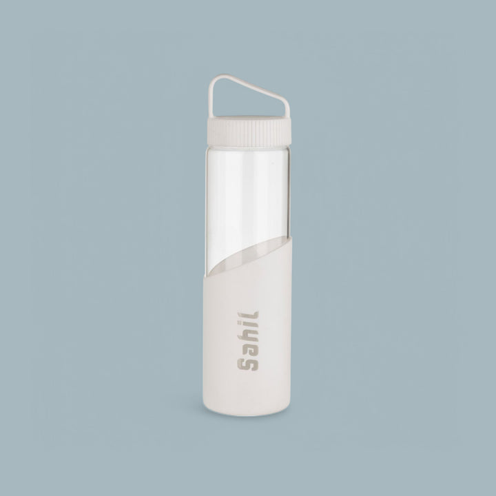 Personalized Elegant Sleek Borosil Glass Bottle | 750ml