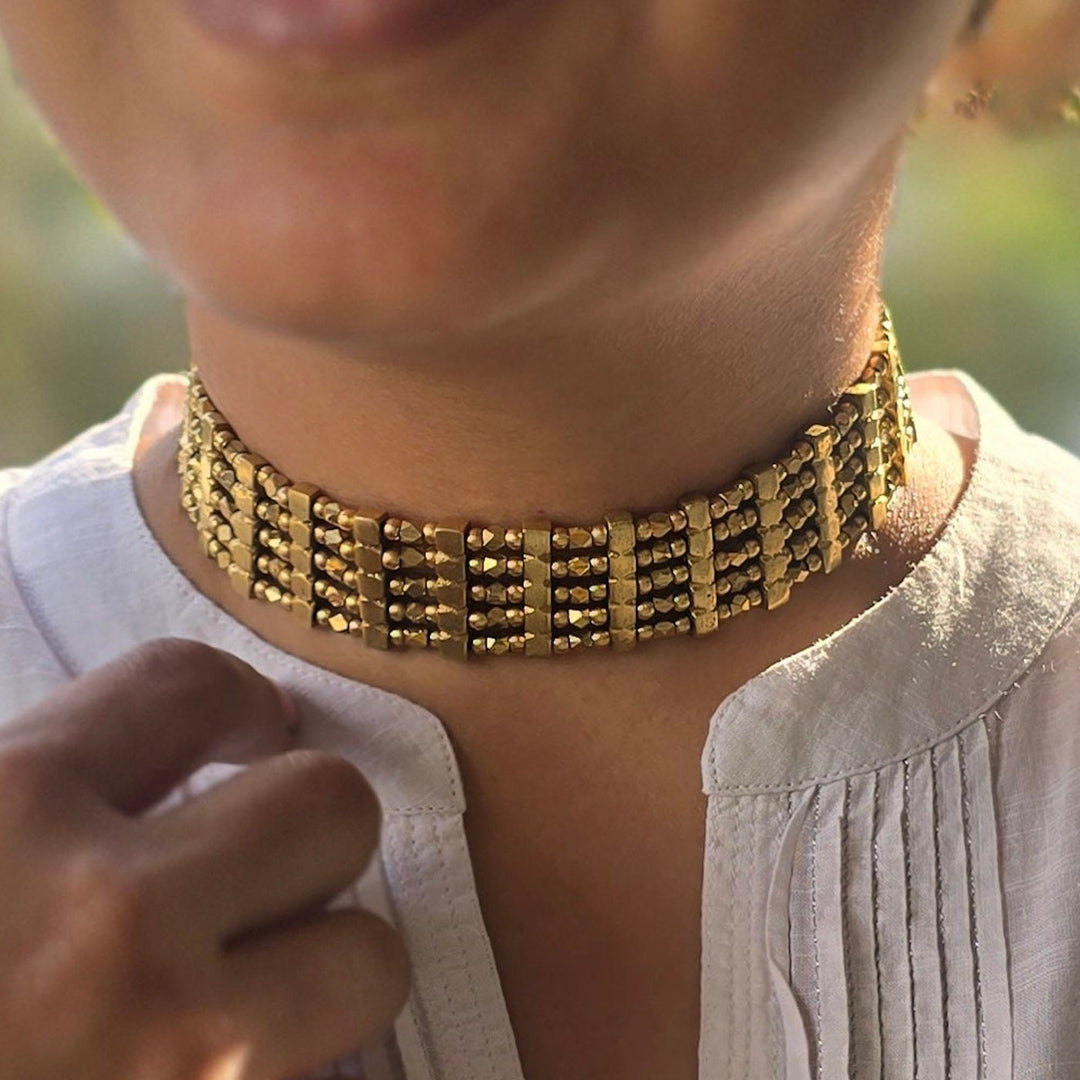 Handmade Elowen Elegance Choker Necklace
