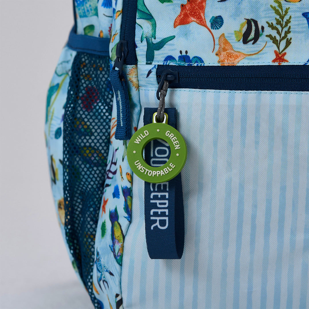 Emerald Cove Theme Water-Resistant Kids Everyday Backpack