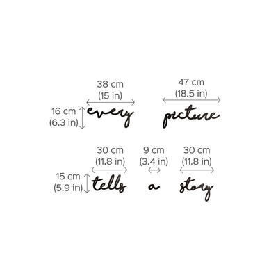Motivational Quote Steel Wall Art | Easy to Install