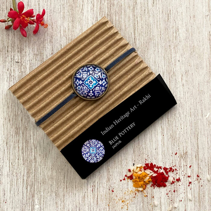 Handcrafted Folk Art Rakhi Hamper For The Elderly
