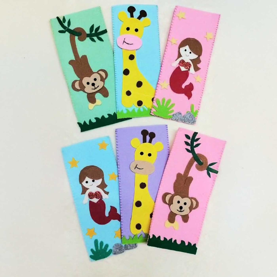Personalized Cute Mermaid Theme Felt Pencil Pouch