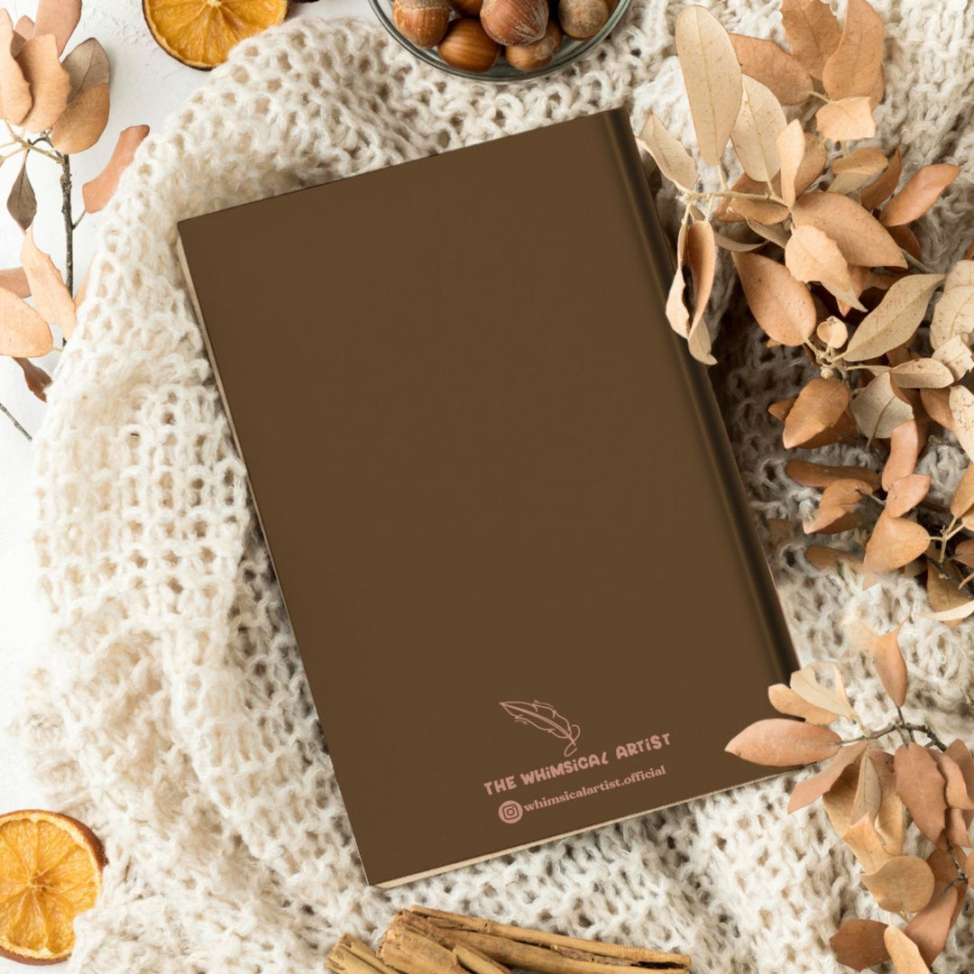 A5 Notebook with Printed Cover & Inspirational Quote | 200 Pages