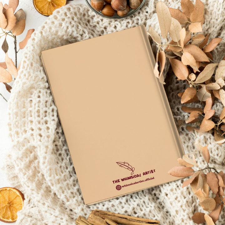 A5 Notebook with Printed Cover & Inspirational Quote | 200 Pages