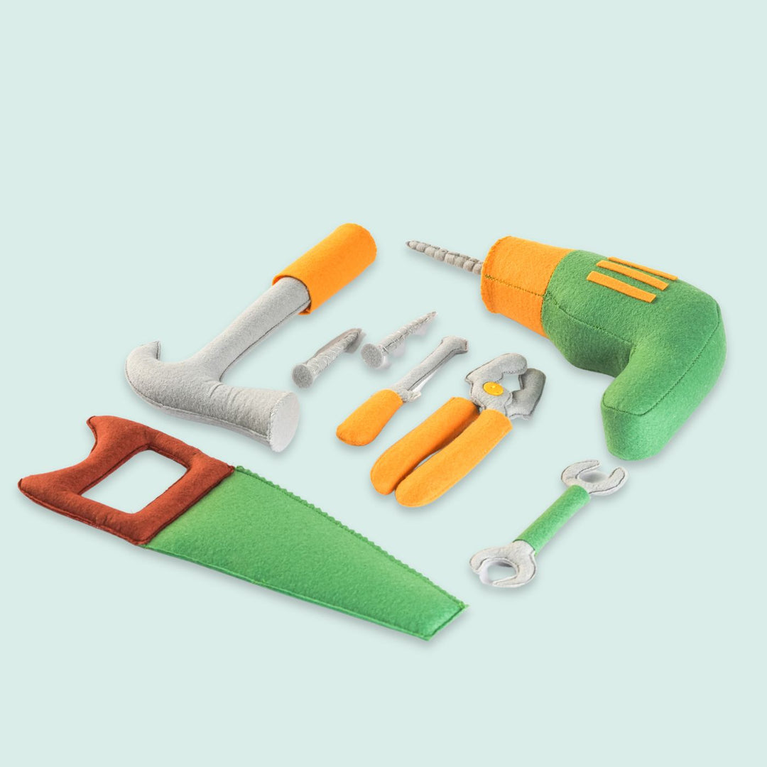 Buy Felt Tool Kit Toys for Kids Online On Zwende