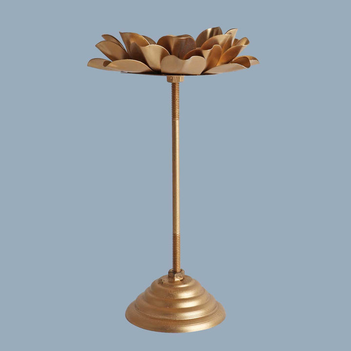 Handmade Flower Iron Tealight Holder With Detachable Stands | Set of 3