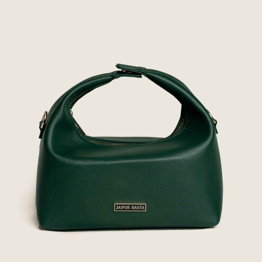 Forest Vegan Leather Ellara Handbag