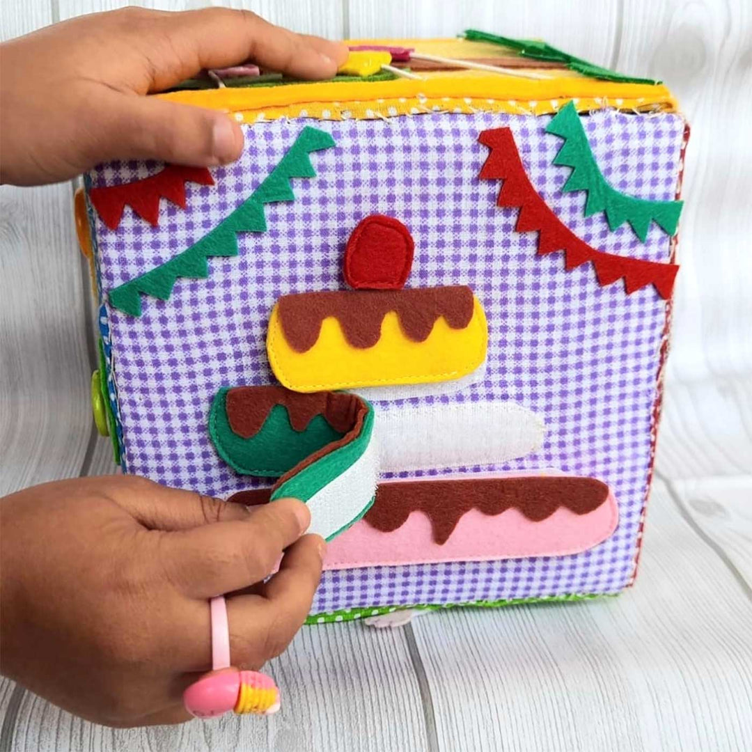 Handcrafted Kids Activity Cube