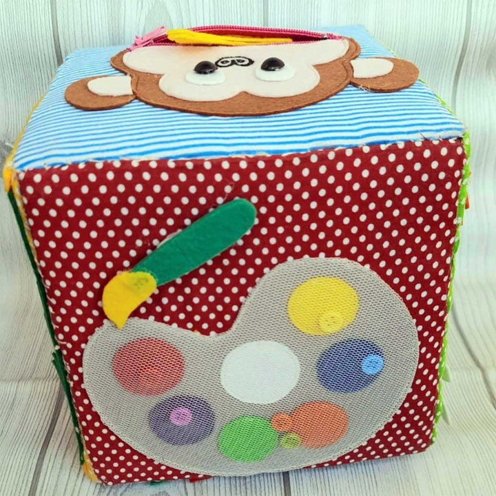 Handcrafted Kids Activity Cube