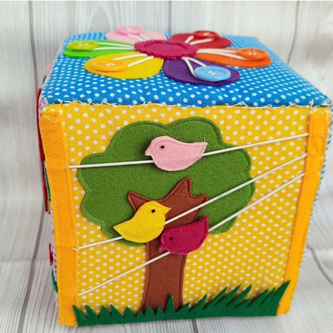 Handcrafted Kids Activity Cube