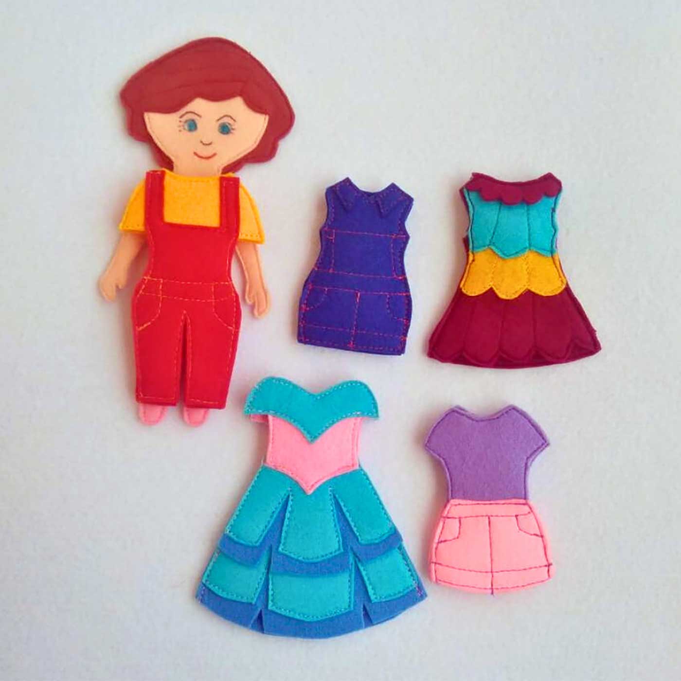 Felt dolls for shop sale