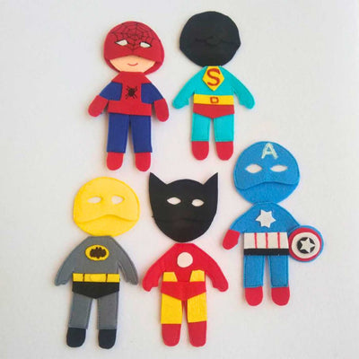 Handcrafted Superhero Dress-up Playset For Kids