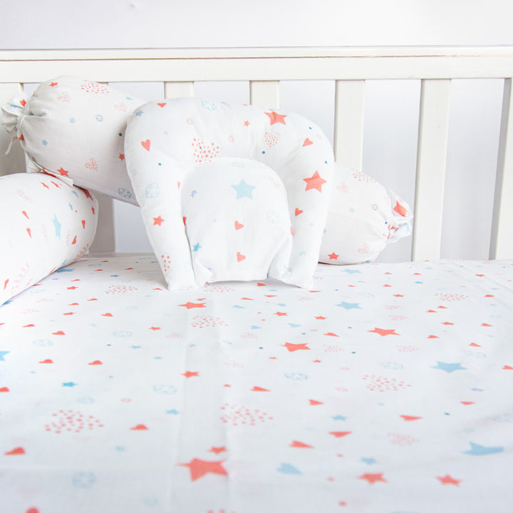 8 Pc | Personalized Fairy Dust Baby Bedding Gift Basket | 0-4 Years