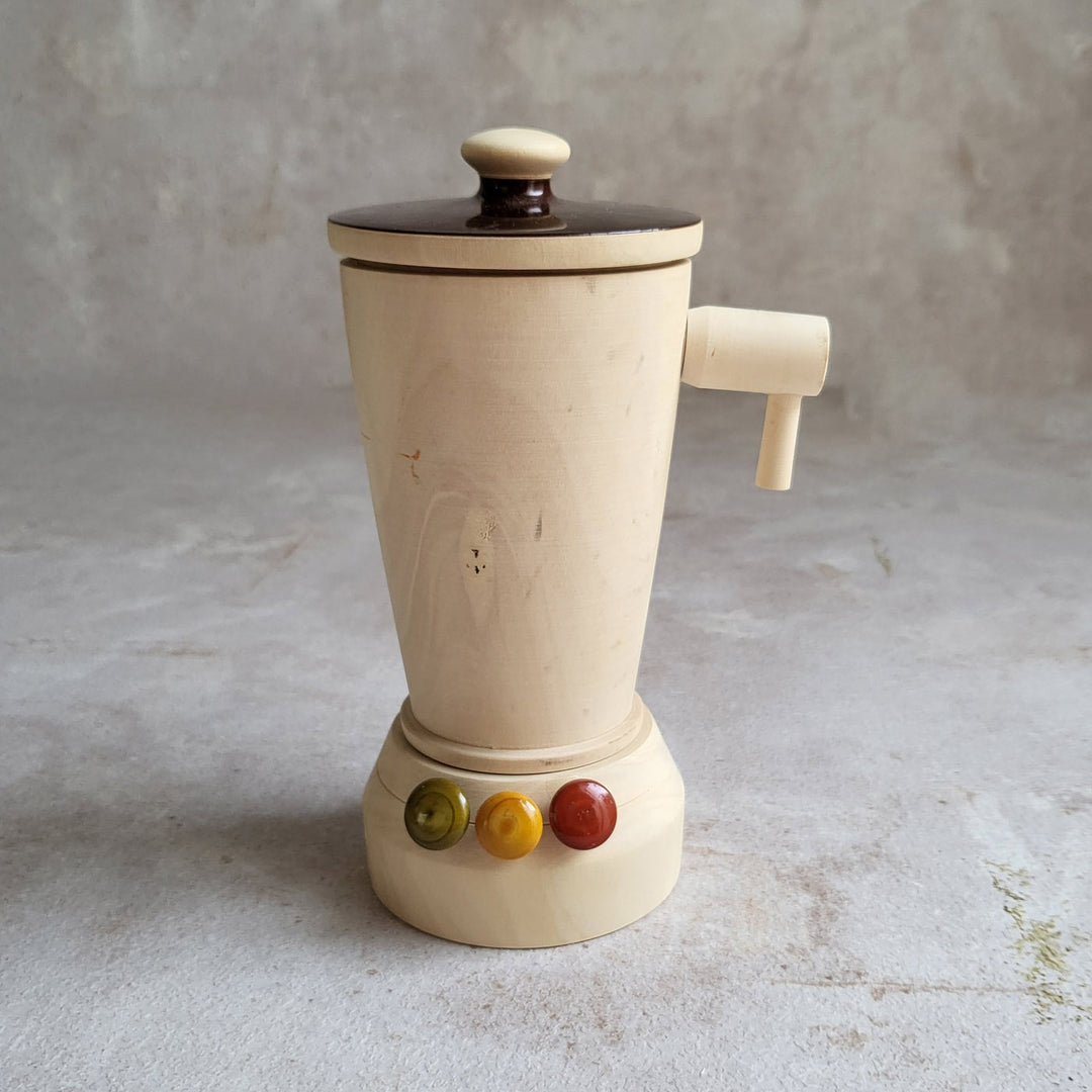 Handcrafted Wooden Mixer Grinder Etikopakka Toy for Kids | 3-6 Years