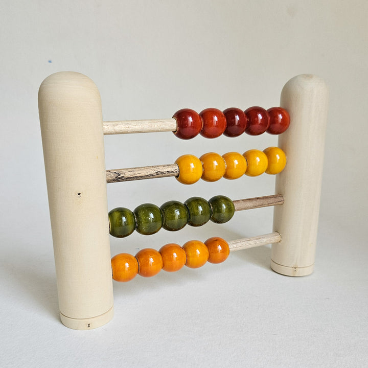 Wooden Early Abacus Handmade Etikopakka Toy | Learning & Motor Skills | 3+ Years