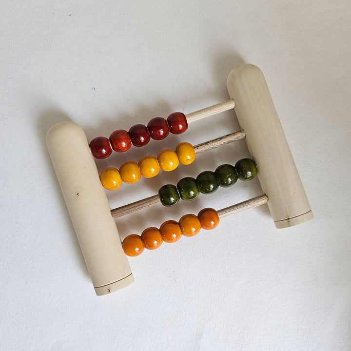 Wooden Early Abacus Handmade Etikopakka Toy | Learning & Motor Skills | 3+ Years