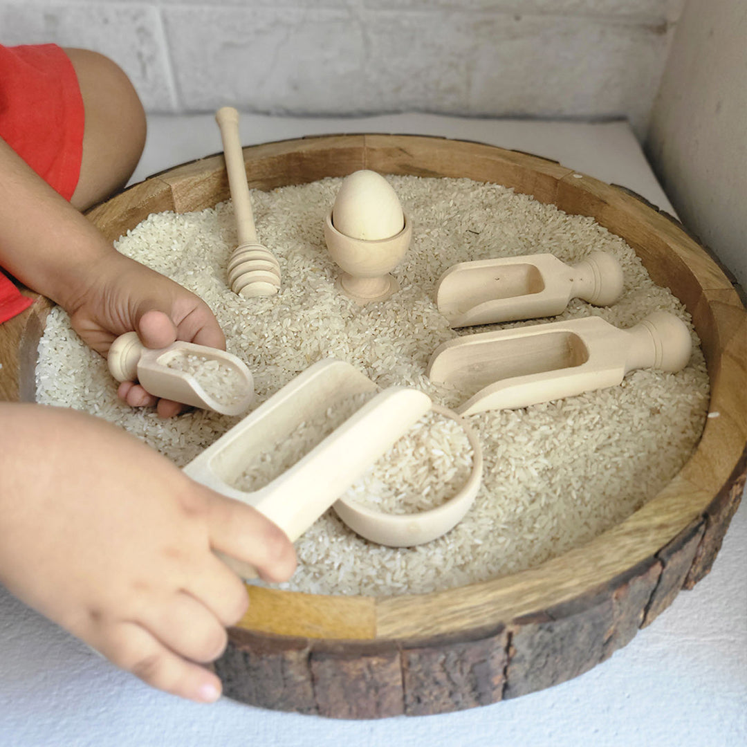 Wooden Sensory Handmade Etikopakka Play Set | Motor Skills Toy | 3+ Years