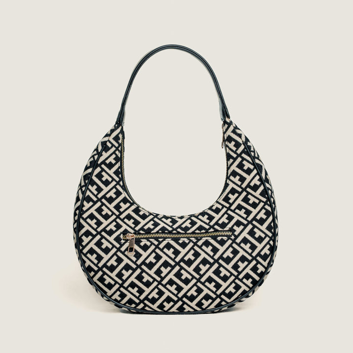 Gathjod Jacquard Hobo Bag