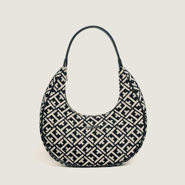 Gathjod Jacquard Hobo Bag