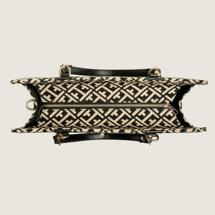 Gathjod Jacquard Structure Tote Bag