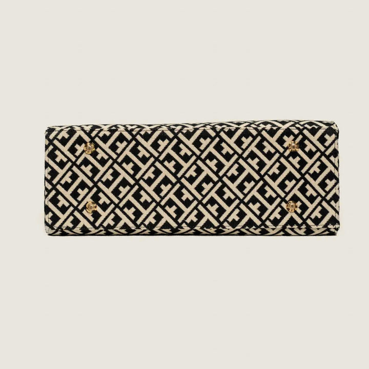 Gathjod Jacquard Structure Tote Bag