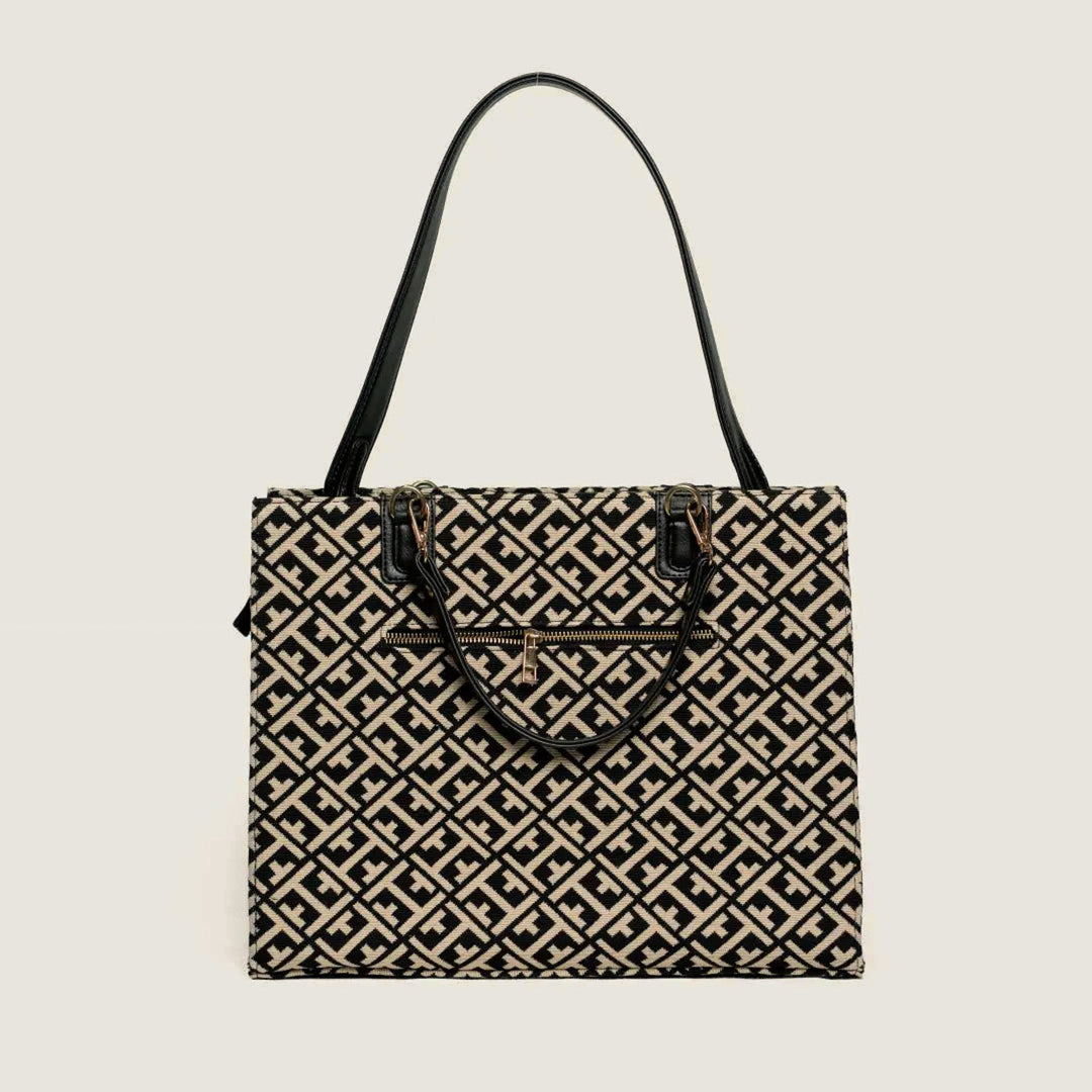 Gathjod Jacquard Structure Tote Bag
