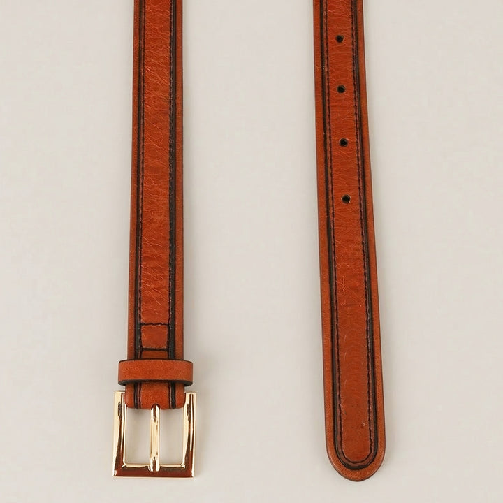 Brown Dori Leather Belt For Women