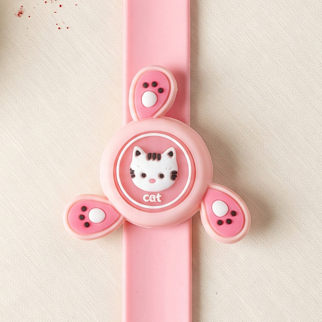 Adjustable Printed LED Spinner Friendship Band Kids Rakhi For Brother