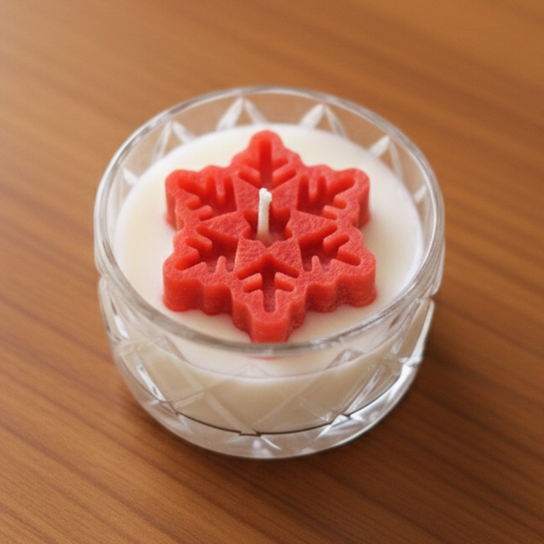 Handmade Small Crystal Jar Soy Wax Candle