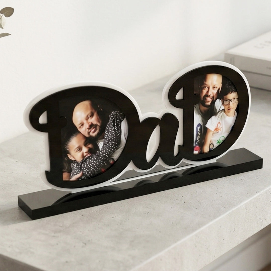 Photo Personalized Dad Acrylic Frame