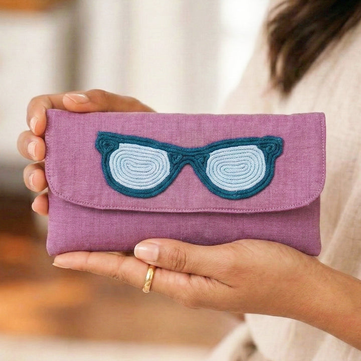 Handmade Dori Work Vibrant Eyewear Case