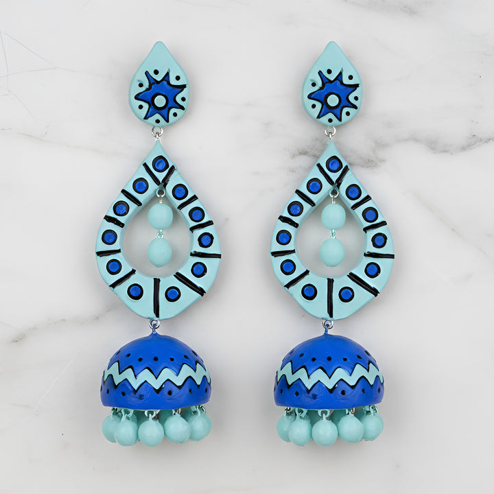 Handmade Happy Hues Terracotta Earrings