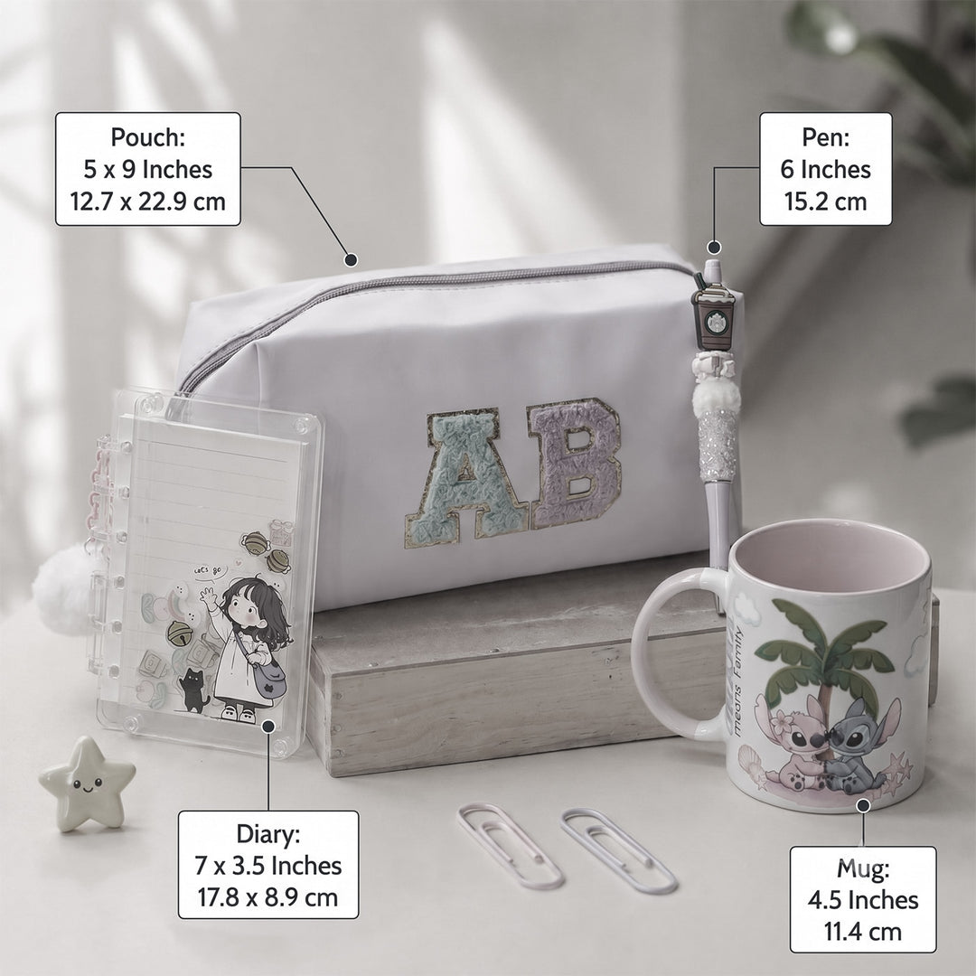 Little Creator Gift Hamper | Personalised Diary, Mug & Stationery Collection For Kids