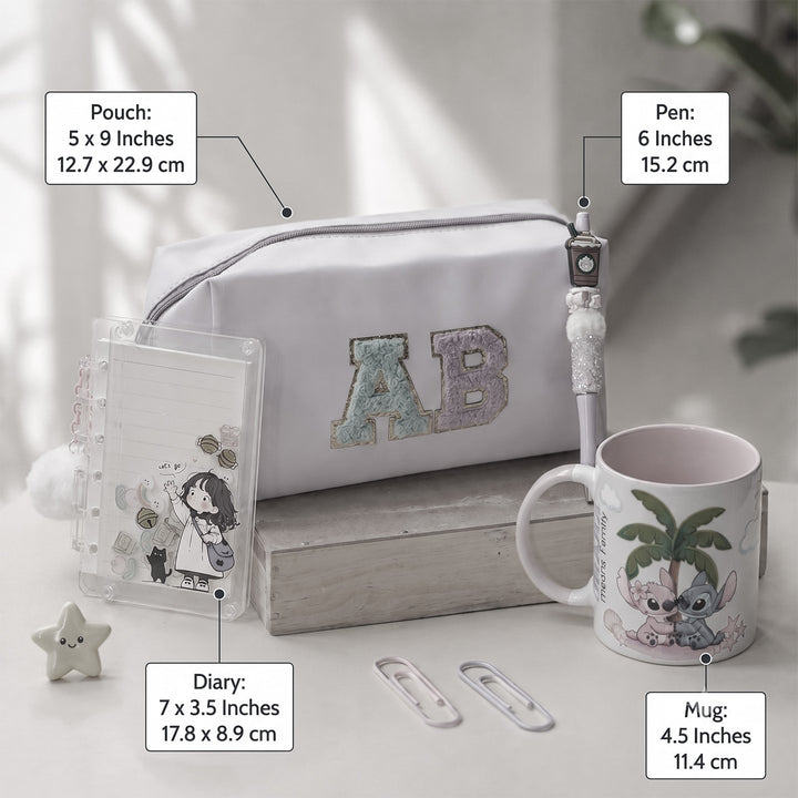 Little Creator Gift Hamper | Personalised Diary, Mug & Stationery Collection For Kids