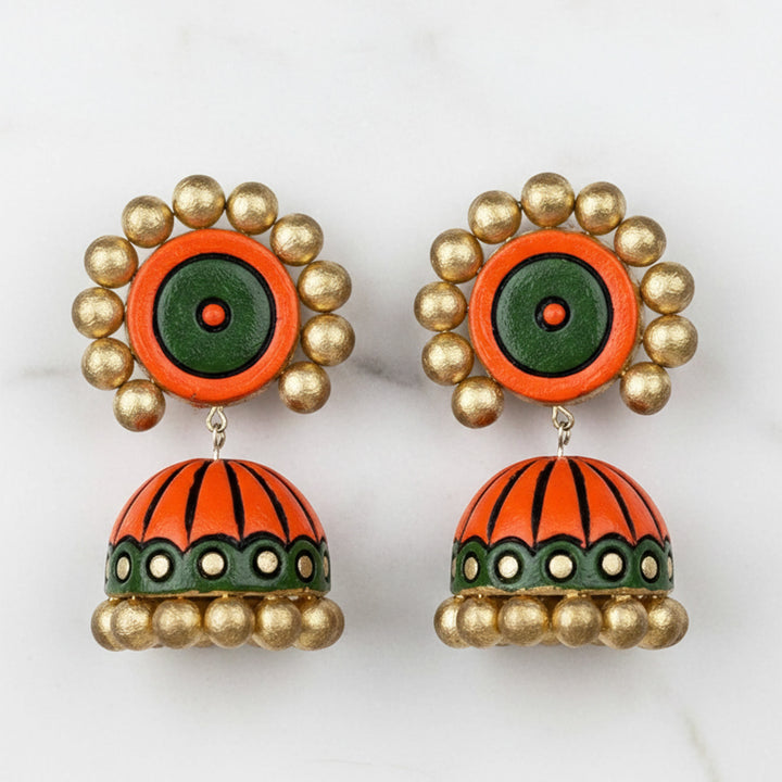 Handmade Naina Terracotta Earrings