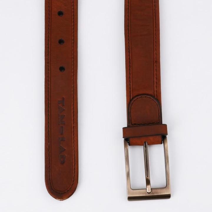 Brown Binding Leather Belt