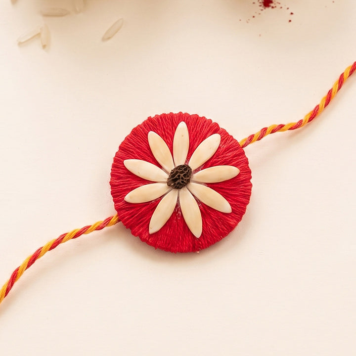 Plantable Beejbandhan Rakhi With Papaya & Cucumber Seeds For Brother