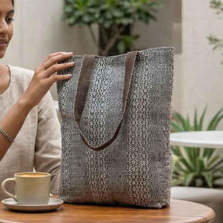 Hand-Woven Heera Tote Bag