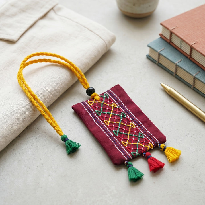 Banjara Embroidered Handmade Luggage Tag