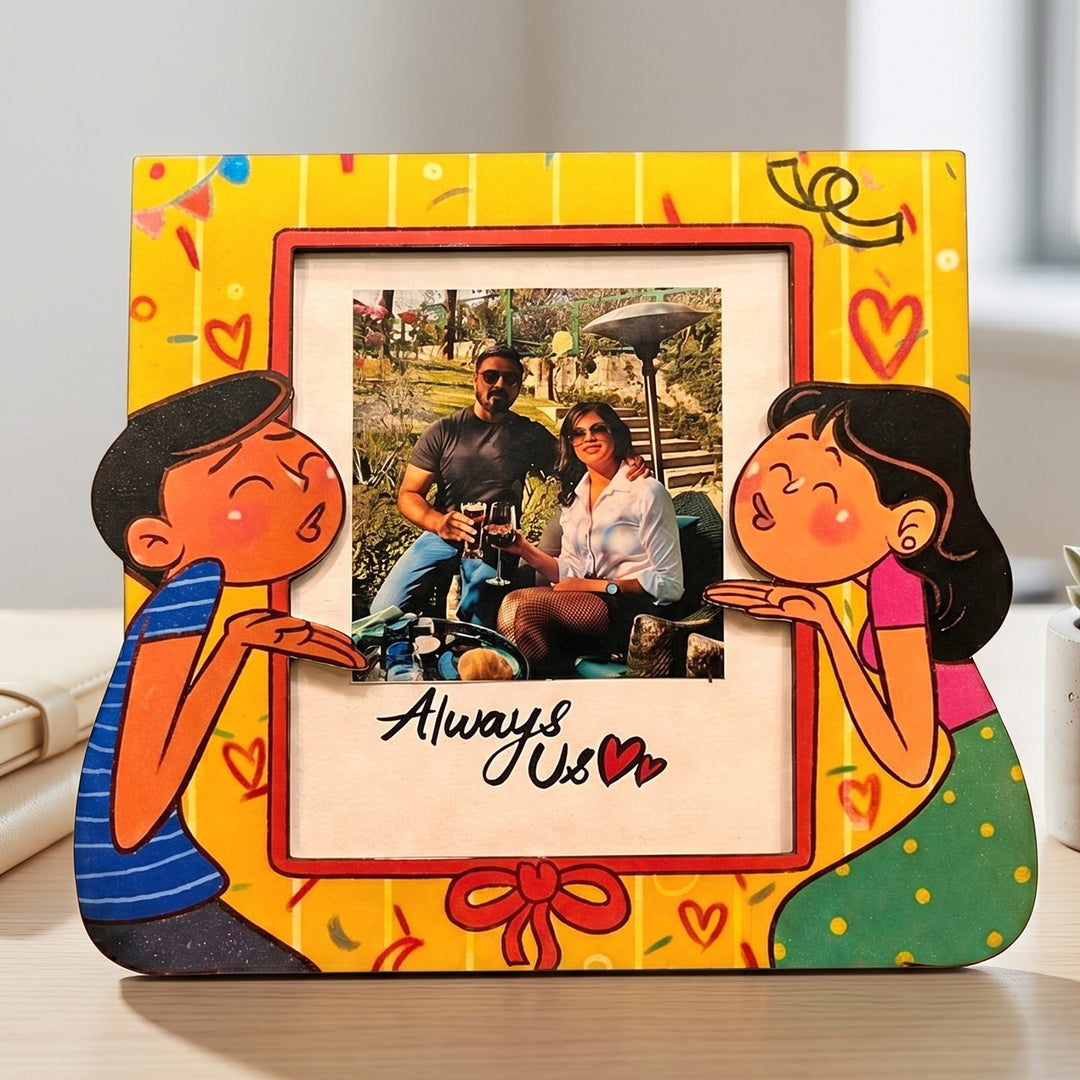 Quirky Landscape MDF Photo Frame