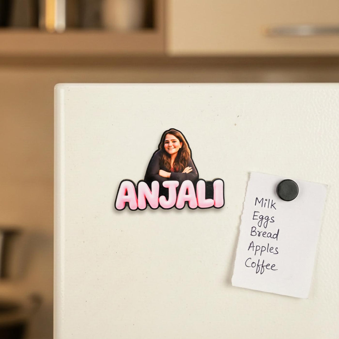 Photo Personalized Caricature Acrylic Fridge Magnet