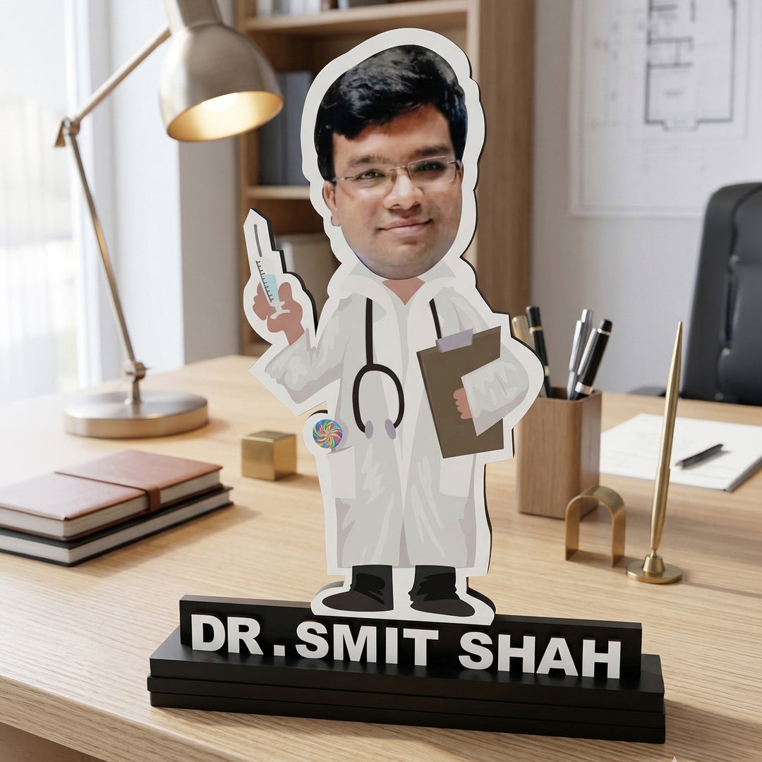 Photo Personalized Doctor Acrylic Cutout