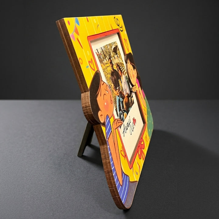 Quirky Landscape MDF Photo Frame