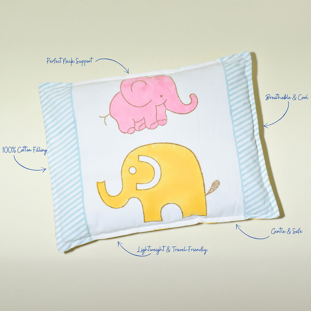 Tiny Trunks Block Printed Nursery | Set of 4