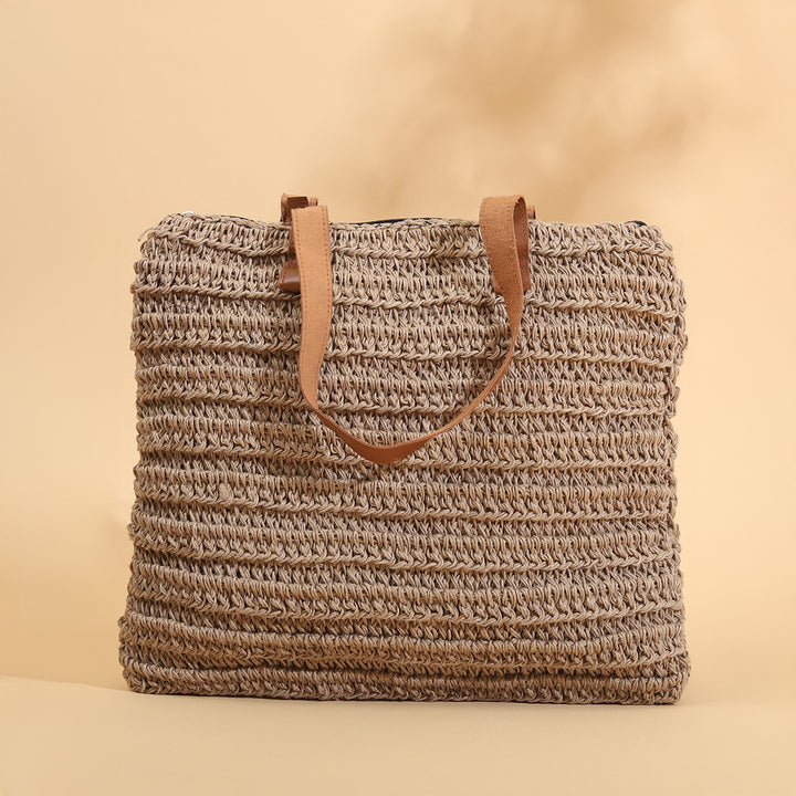 Handmade Crochet Brunette Handbag