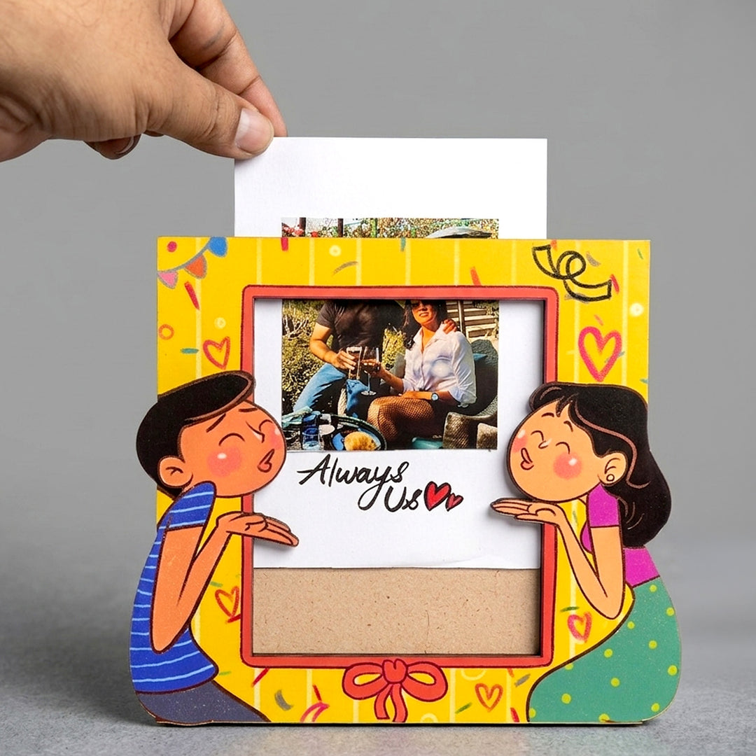 Quirky Landscape MDF Photo Frame