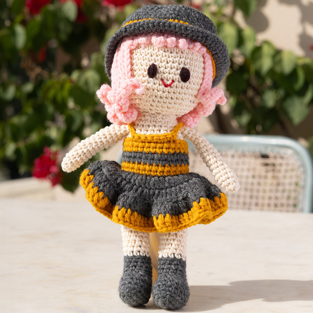 Handmade Cute Crochet Doll For Kids