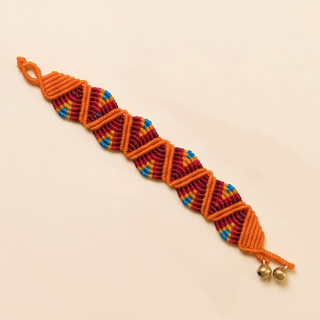 Limited Edition Bangle-Style Rakhi With Roli Chawal For Sister/Bhabhi